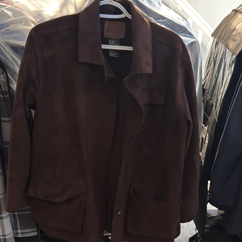 Brown Suede Jacket